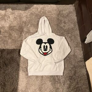 Disney White Mickey Mouse Hoodie
